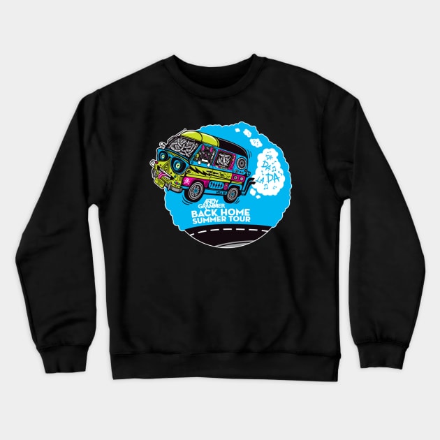 Back Home - Summer Tour Crewneck Sweatshirt by 6 Ducky art